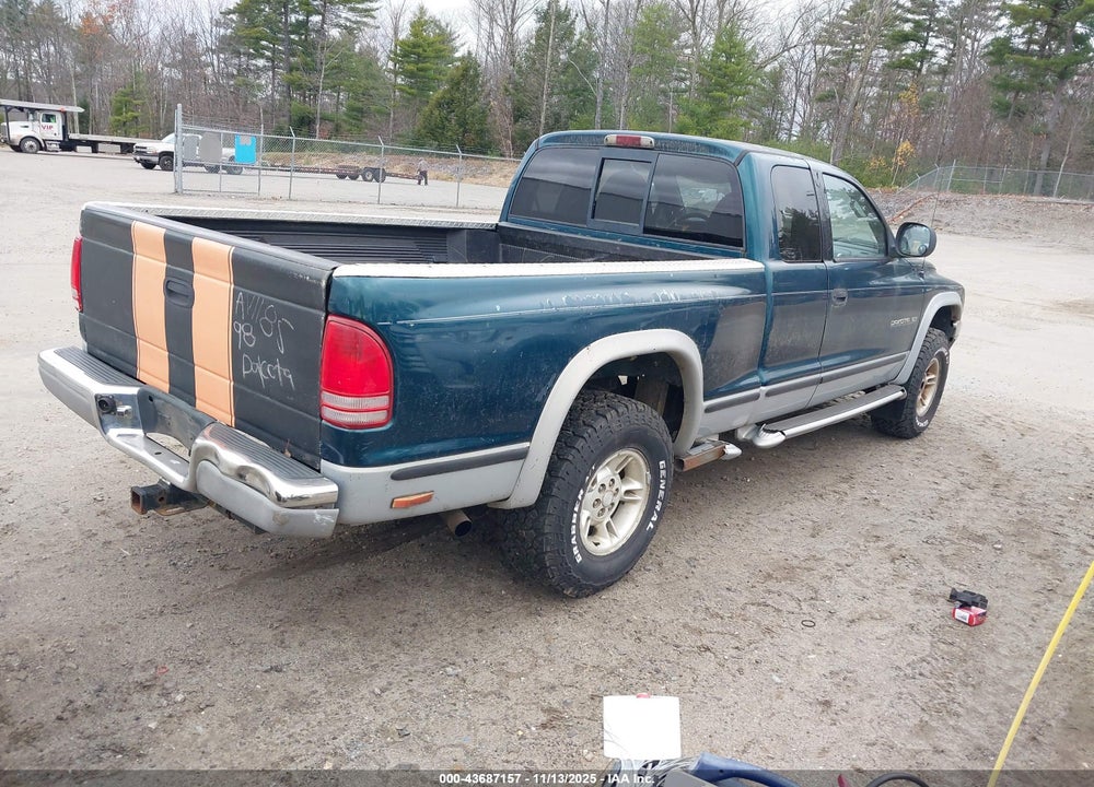 1998 DODGE DAKOTA SLT/SPORT VIN: 1B7GG22Y2WS620063
