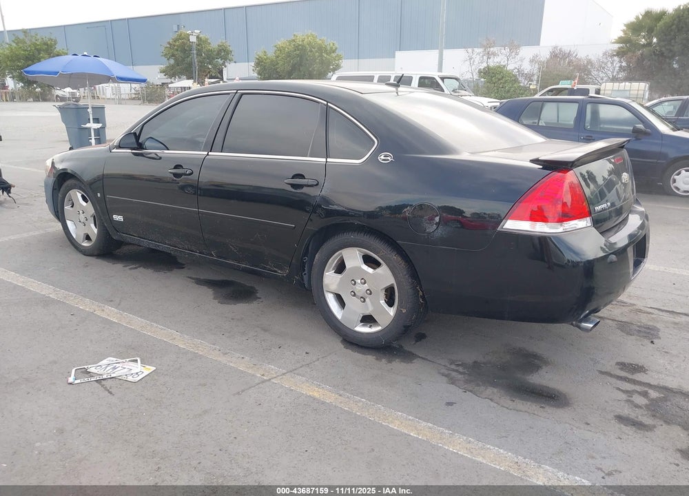 2007 CHEVROLET IMPALA VIN: 2G1WD58C179174386