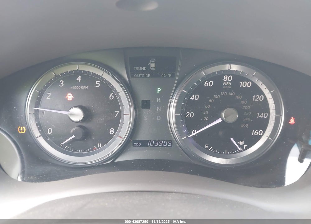 2011 LEXUS ES 350 VIN: JTHBK1EG4B2421059