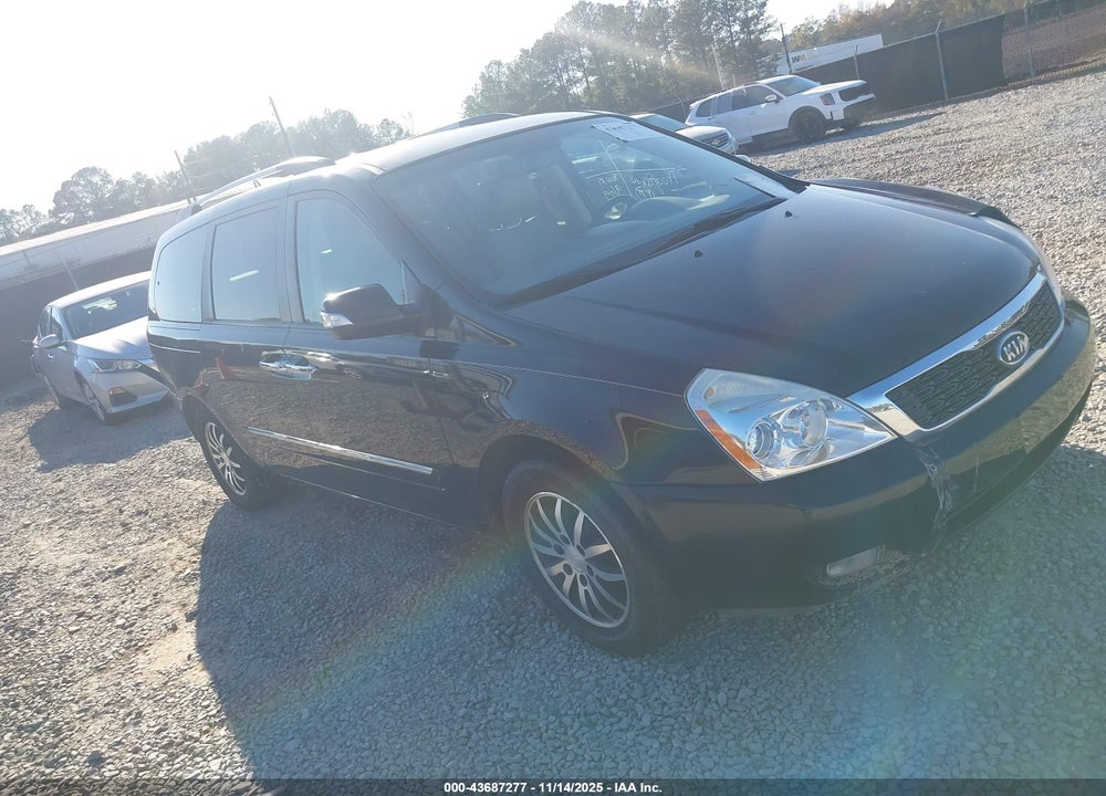 2012 KIA SEDONA EX VIN: KNDMH4C74C6502277