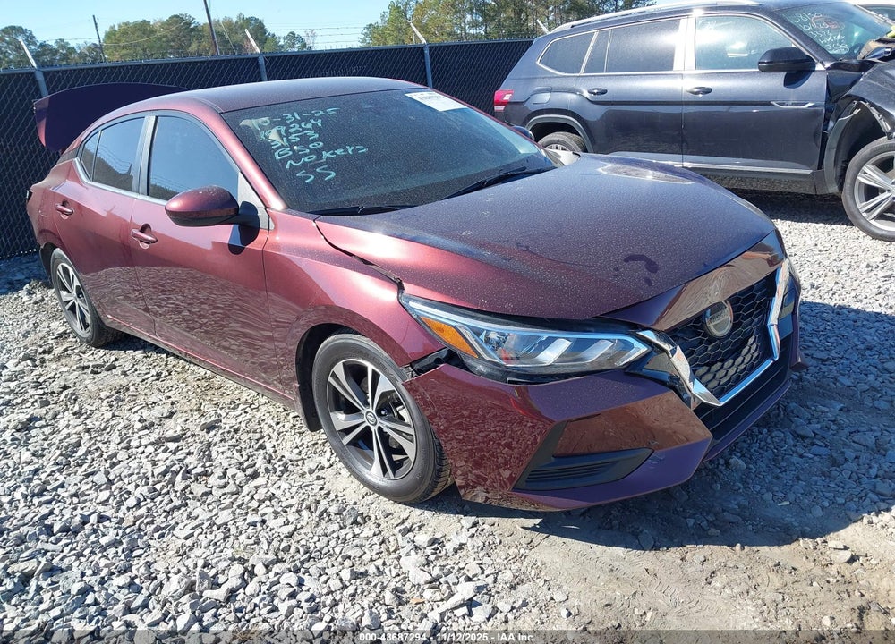 2021 NISSAN SENTRA SV XTRONIC CVT VIN: 3N1AB8CV4MY203153