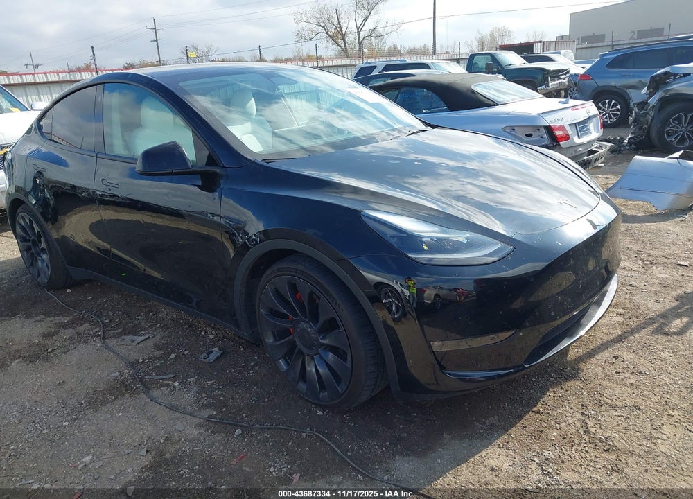 2022 TESLA MODEL Y PERFORMANCE DUAL MOTOR ALL-WHEEL DRIVE VIN: 7SAYGDEF1NF392999