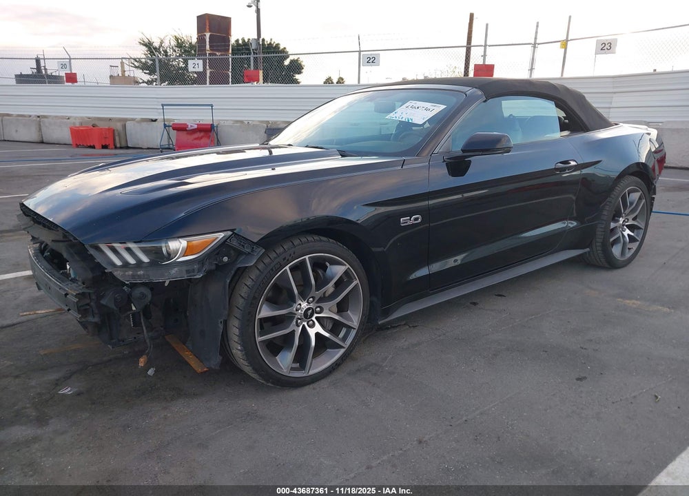 2015 FORD MUSTANG GT PREMIUM VIN: 1FATP8FF6F5330018