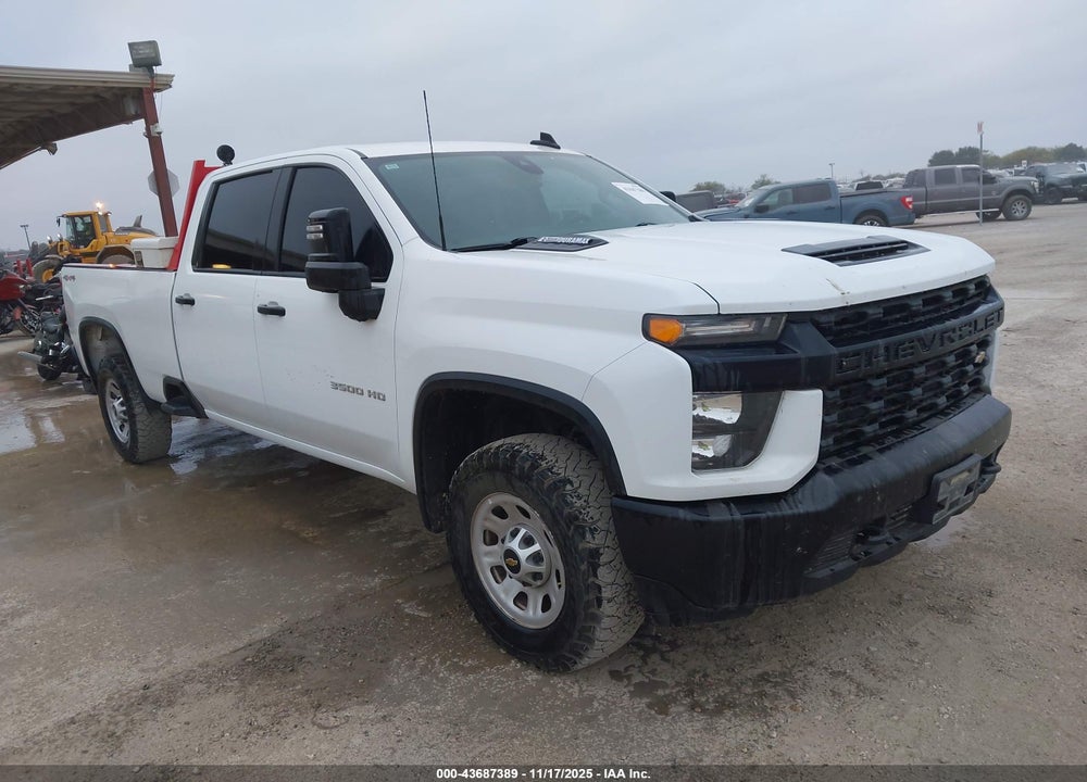 2022 CHEVROLET SILVERADO 3500HD 4WD  LONG BED WT VIN: 1GC4YSEY4NF281941