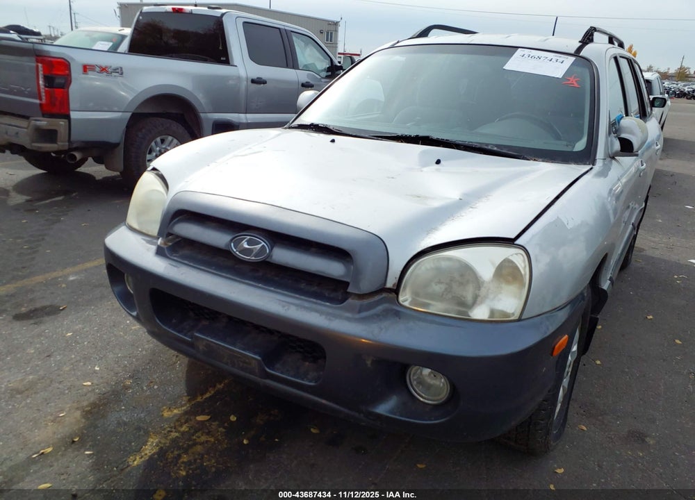 2006 HYUNDAI SANTA FE VIN: KM8SC13E76U092976