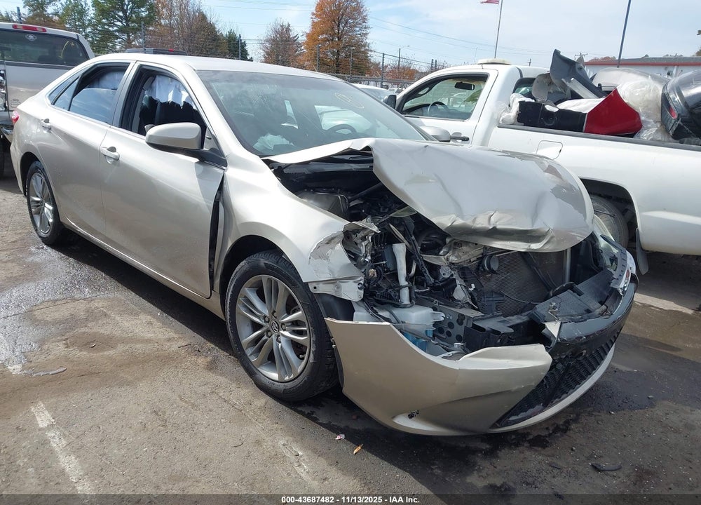 2016 TOYOTA CAMRY SE VIN: 4T1BF1FK5GU119926