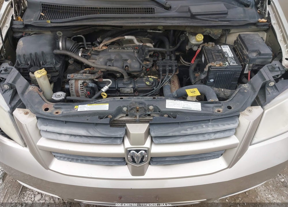 2008 DODGE GRAND CARAVAN SE VIN: 1D8HN44H68B192103