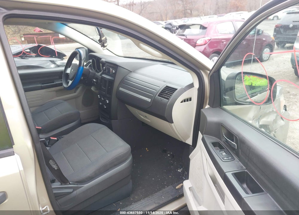 2008 DODGE GRAND CARAVAN SE VIN: 1D8HN44H68B192103