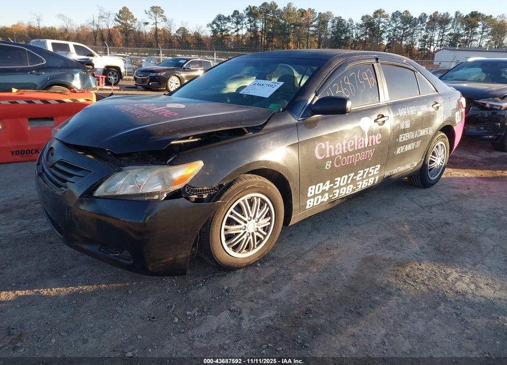 2007 TOYOTA CAMRY LE VIN: JTNBE46K873034895