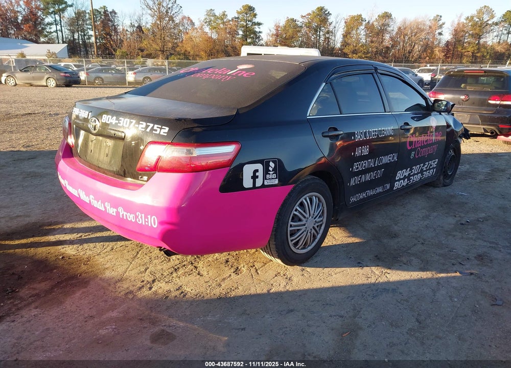 2007 TOYOTA CAMRY LE VIN: JTNBE46K873034895