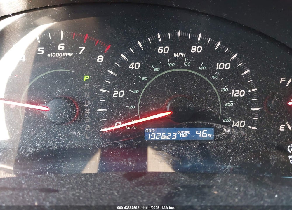 2007 TOYOTA CAMRY LE VIN: JTNBE46K873034895