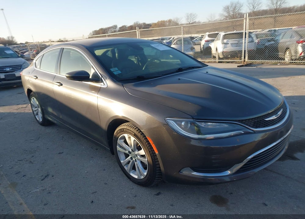 2016 CHRYSLER 200 LIMITED VIN: 1C3CCCAB7GN172212
