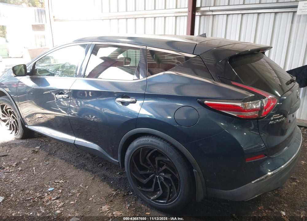 2015 NISSAN MURANO PLATINUM VIN: 5N1AZ2MG1FN251338