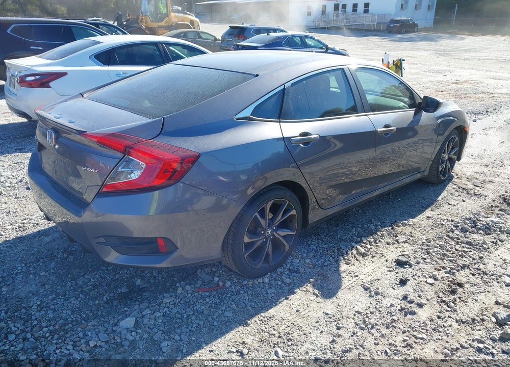 2020 HONDA CIVIC VIN: 19XFC2F82LE006601