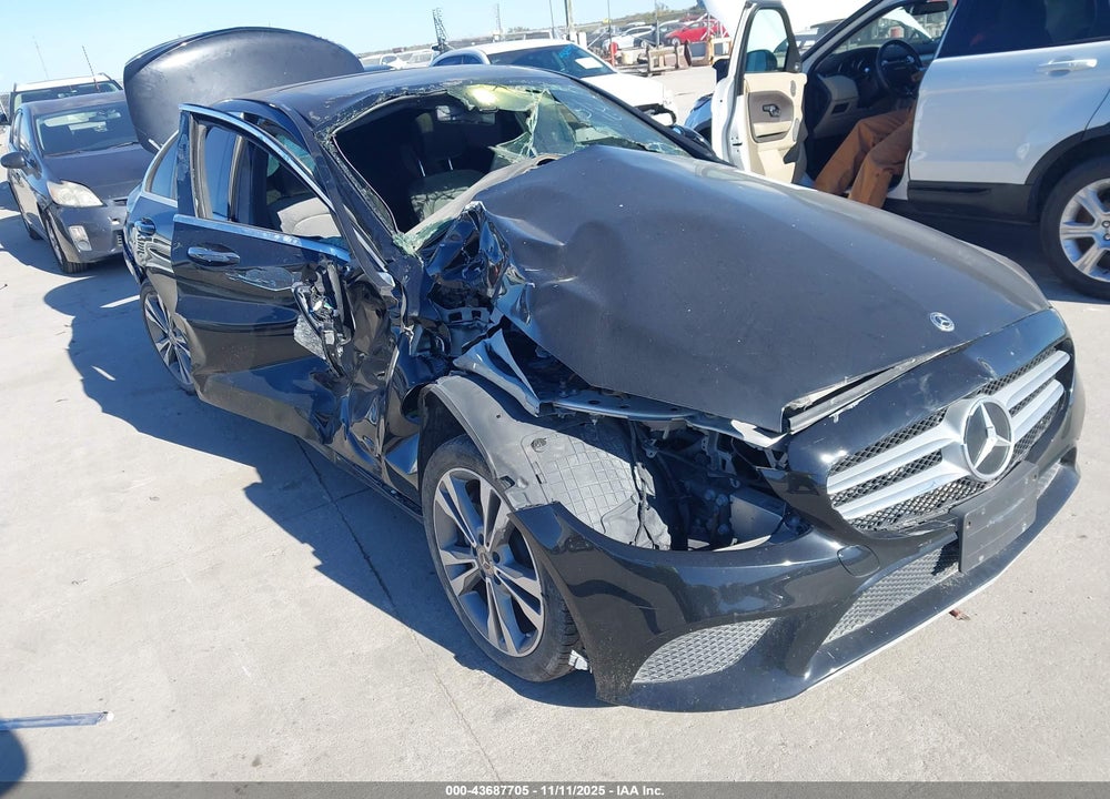 2020 MERCEDES-BENZ C CLASS VIN: WDDWF8DB2LR545092