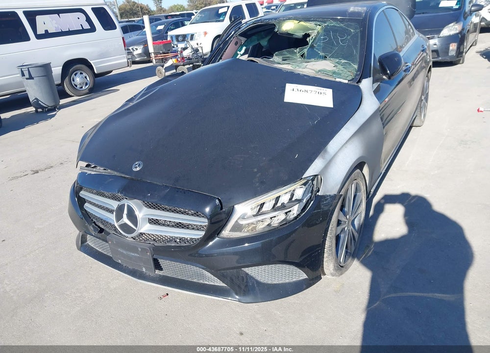2020 MERCEDES-BENZ C CLASS VIN: WDDWF8DB2LR545092