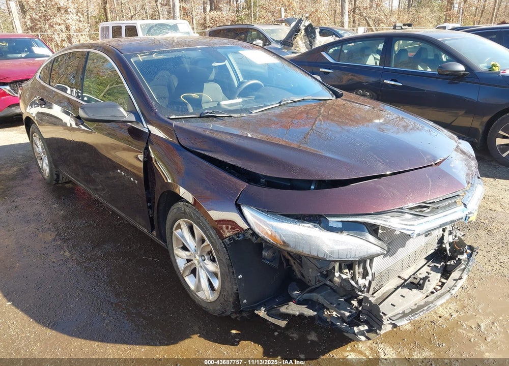 2020 CHEVROLET MALIBU FWD LT VIN: 1G1ZD5ST2LF123521