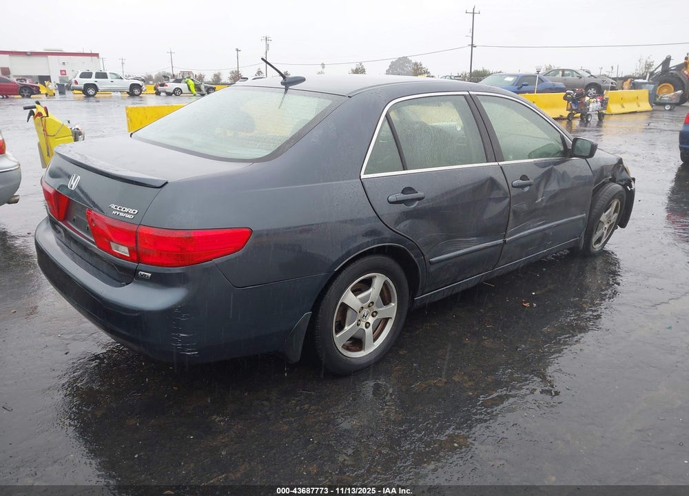 2005 HONDA ACCORD HYBRID VIN: JHMCN36535C003644