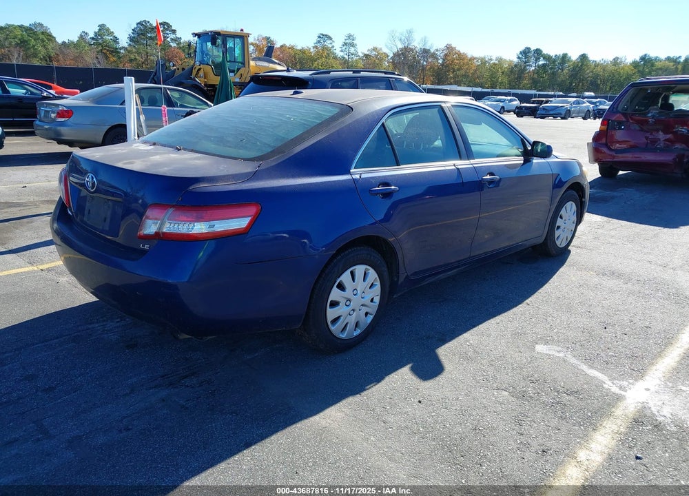 2011 TOYOTA CAMRY LE VIN: 4T1BF3EK9BU653789