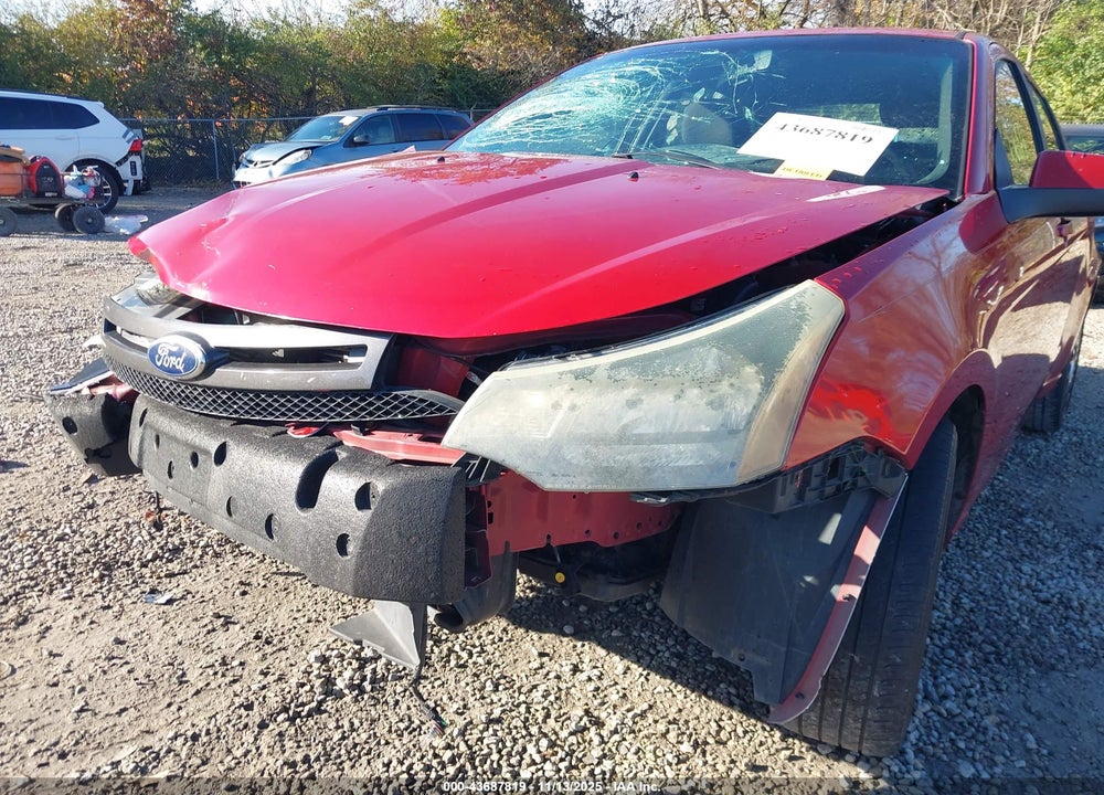 2011 FORD FOCUS SES VIN: 1FAHP3GN8BW127487
