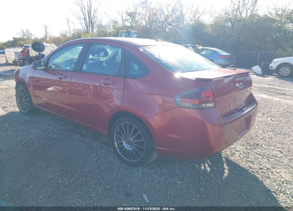 2011 FORD FOCUS SES VIN: 1FAHP3GN8BW127487
