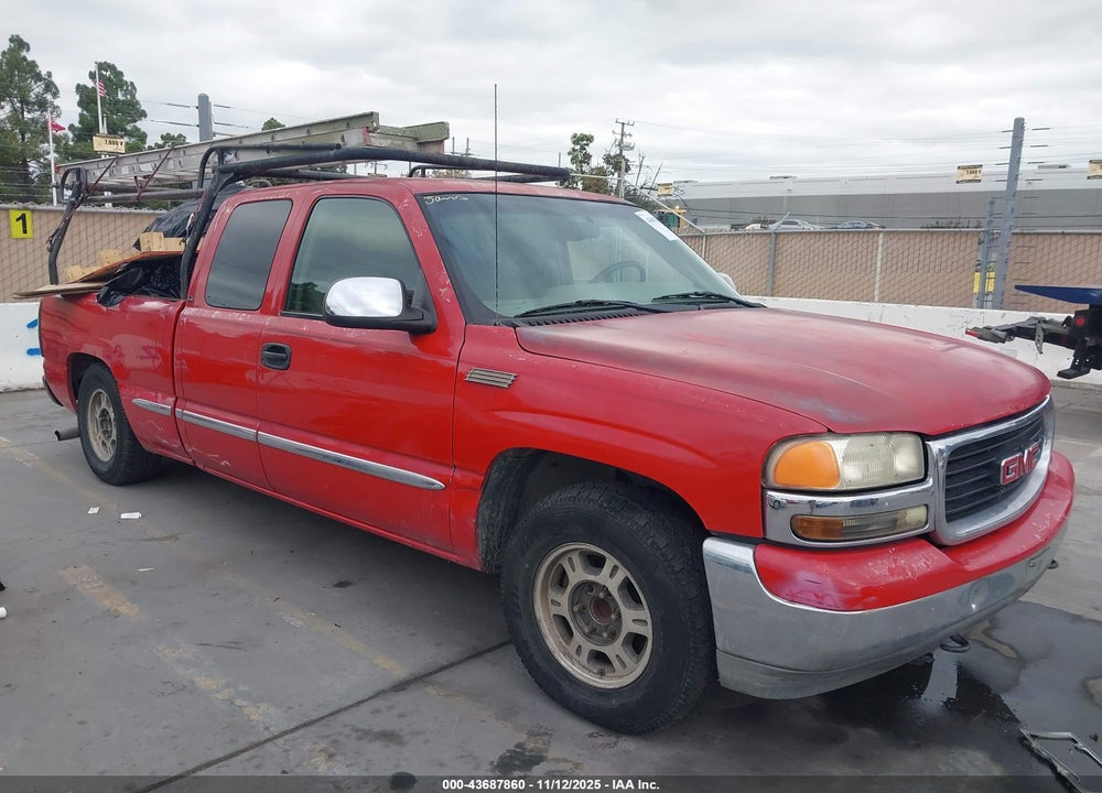 2002 GMC SIERRA 1500 SLE VIN: 2GTEC19VX21169242