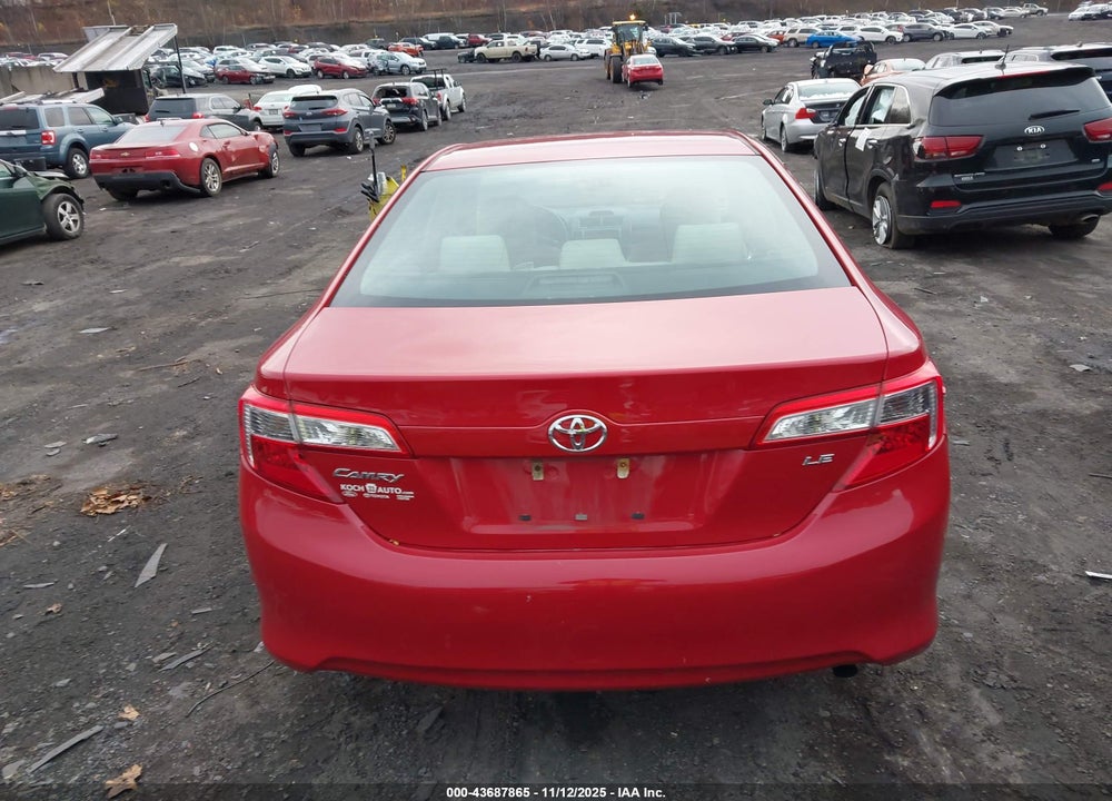 2014 TOYOTA CAMRY VIN: 4T1BF1FK9EU742558
