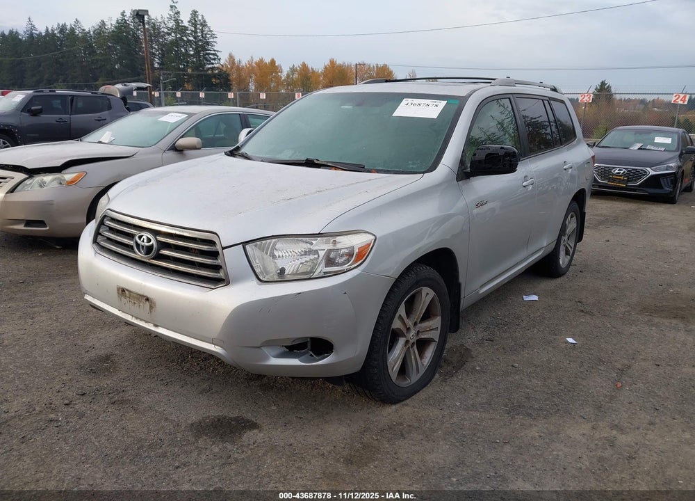 2009 TOYOTA HIGHLANDER SPORT VIN: JTEES43A692134990