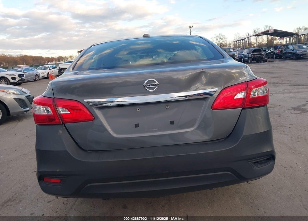 2018 NISSAN SENTRA SV VIN: 3N1AB7AP6JL617901