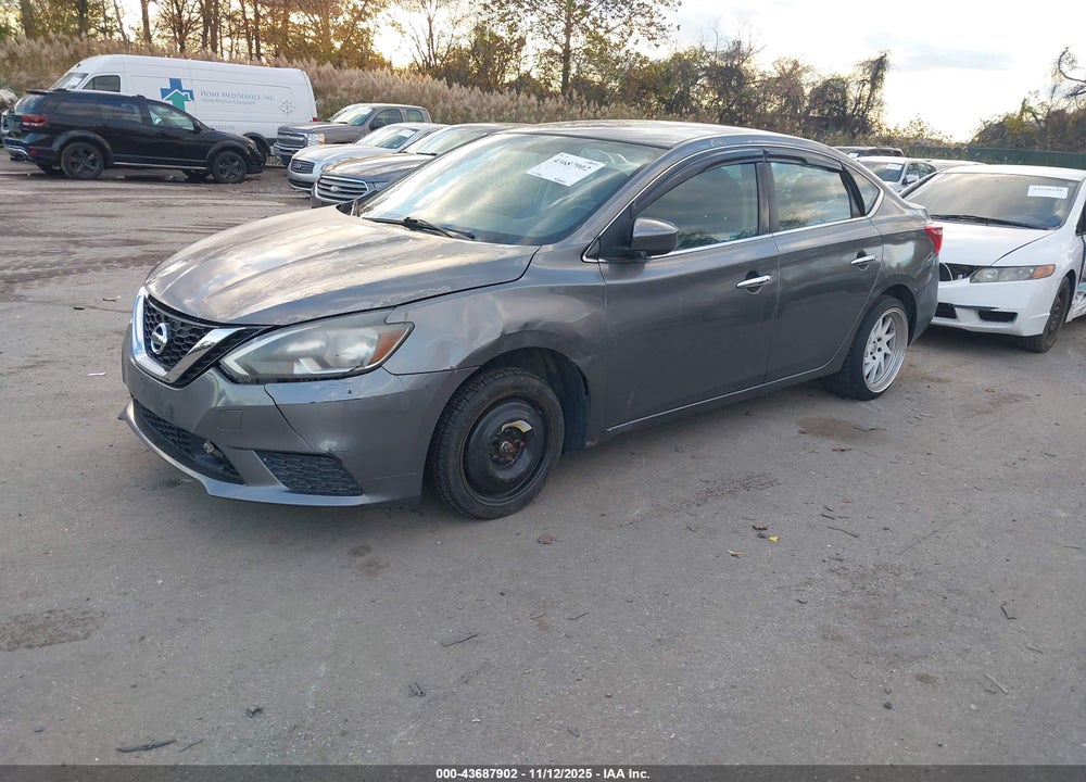 2018 NISSAN SENTRA SV VIN: 3N1AB7AP6JL617901