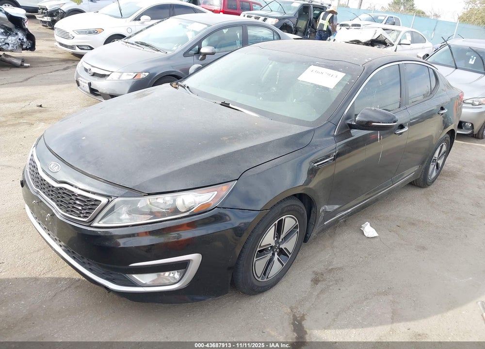 2012 KIA OPTIMA HYBRID EX VIN: KNAGM4AD7C5014087