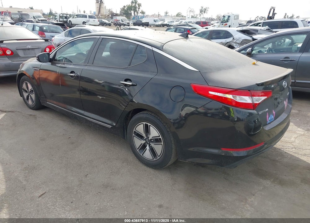 2012 KIA OPTIMA HYBRID EX VIN: KNAGM4AD7C5014087