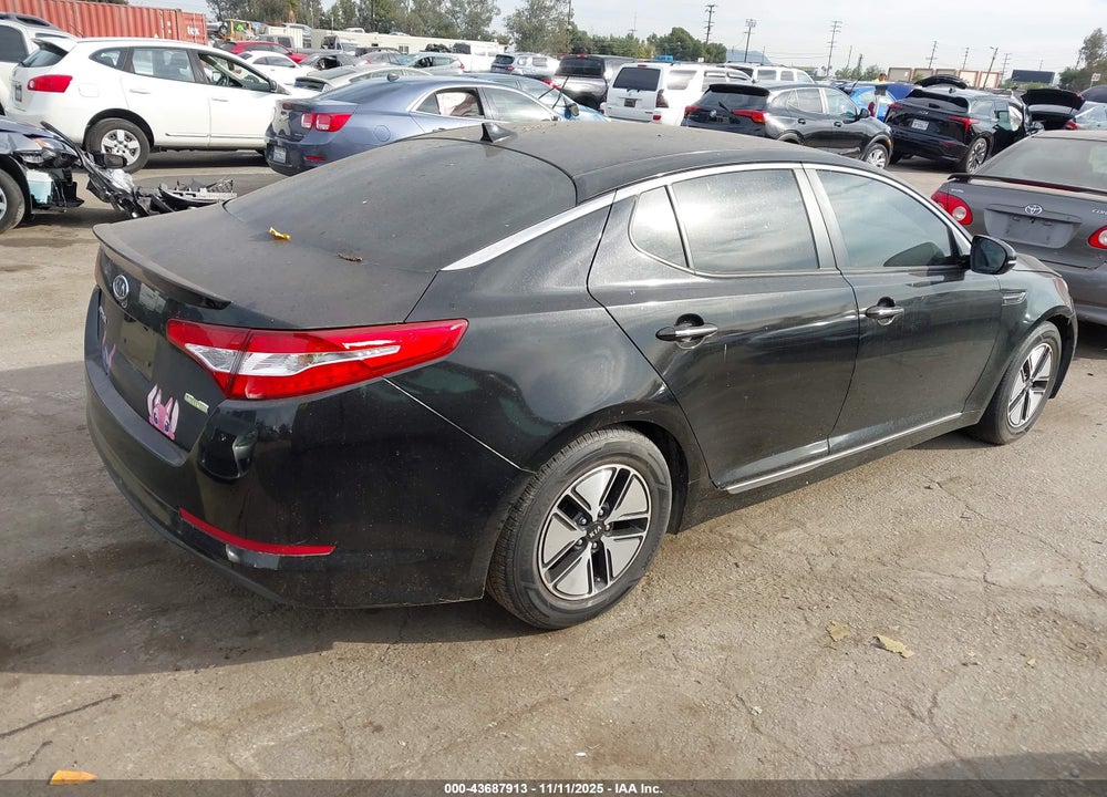 2012 KIA OPTIMA HYBRID EX VIN: KNAGM4AD7C5014087