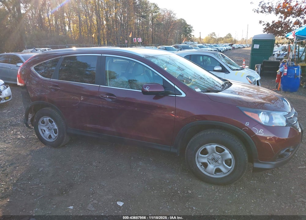 2013 HONDA CR-V EX-L VIN: 5J6RM4H70DL004617