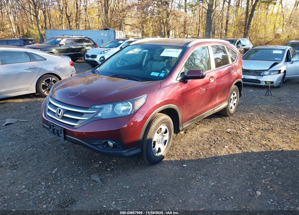 2013 HONDA CR-V EX-L VIN: 5J6RM4H70DL004617