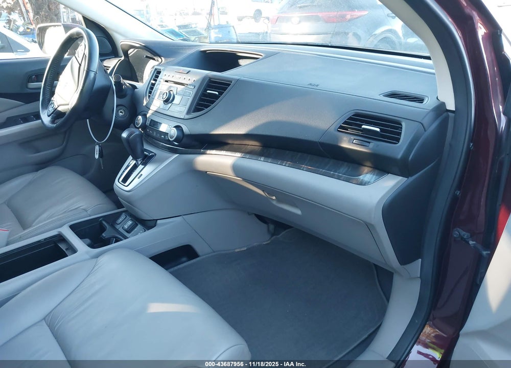 2013 HONDA CR-V EX-L VIN: 5J6RM4H70DL004617