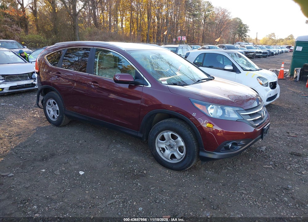 2013 HONDA CR-V EX-L VIN: 5J6RM4H70DL004617