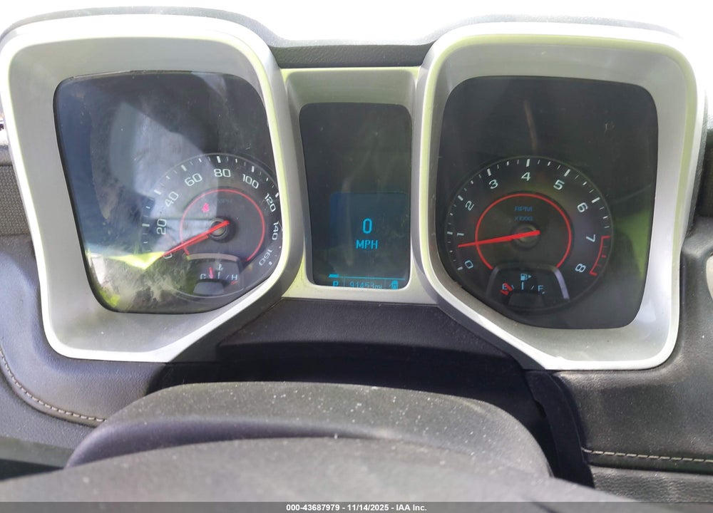 2013 CHEVROLET CAMARO VIN: 2G1FB3D33D9211854