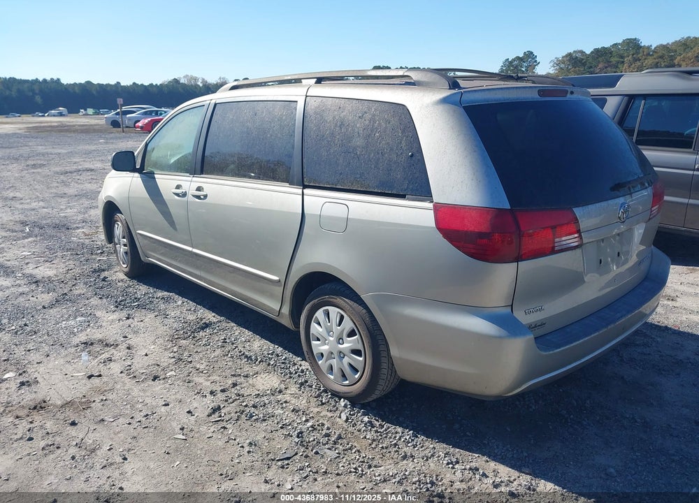 2004 TOYOTA SIENNA LE VIN: 5TDZA23C04S199494
