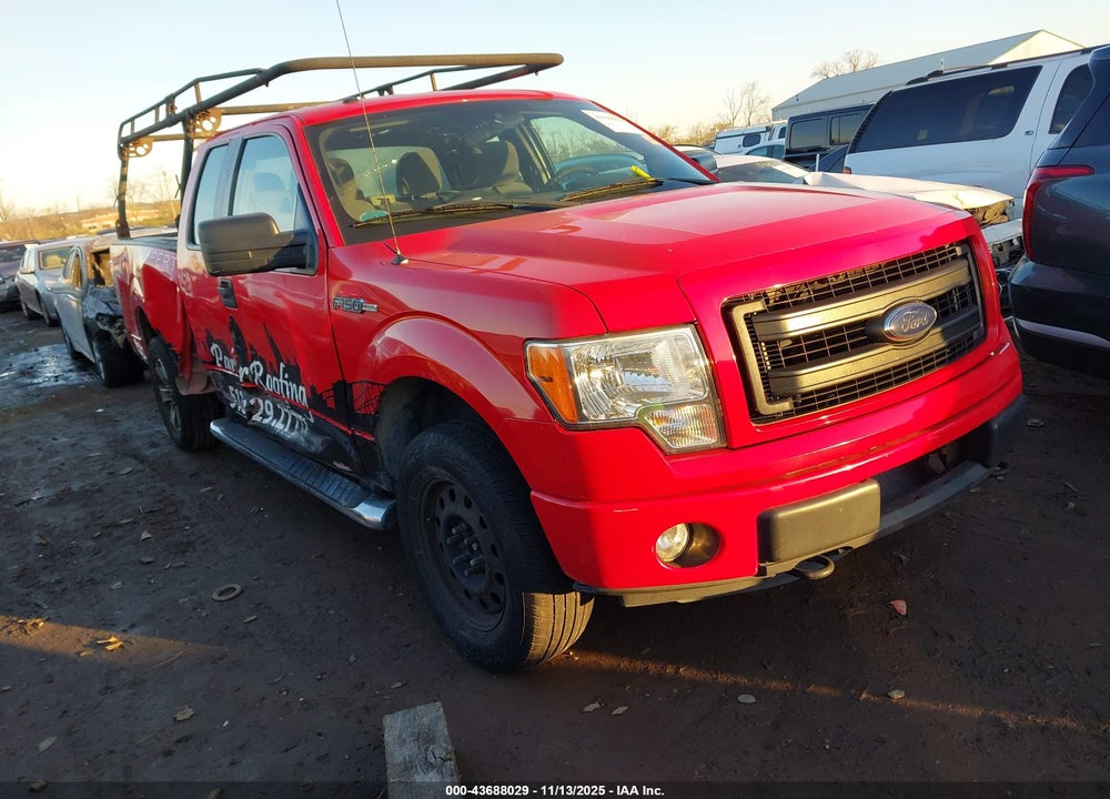 2013 FORD F-150 STX VIN: 1FTFX1EF0DFB65705