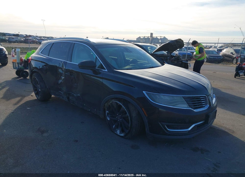 2016 LINCOLN MKX BLACK LABEL VIN: 2LMPJ9JP9GBL59013