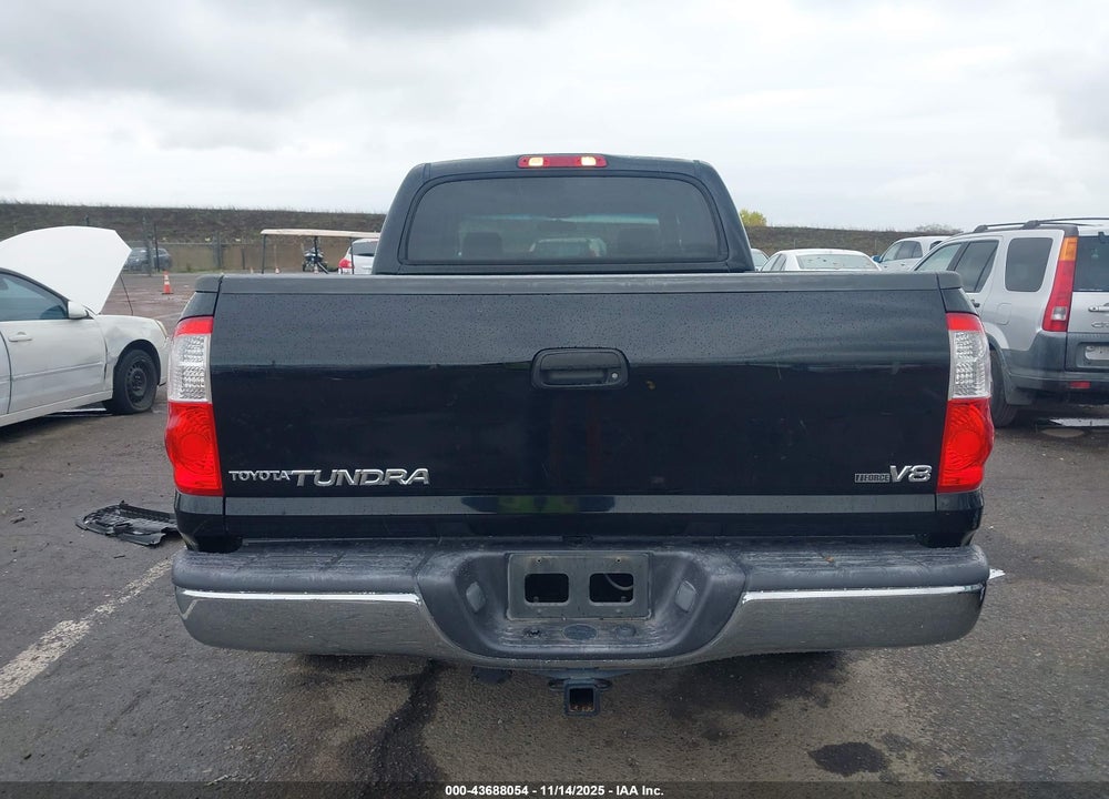 2006 TOYOTA TUNDRA SR5 V8 VIN: 5TBET34116S540392