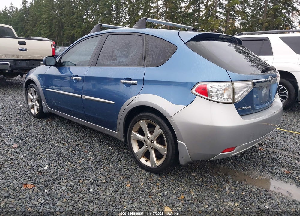 2009 SUBARU IMPREZA OUTBACK SPORT VIN: JF1GH63619H814348
