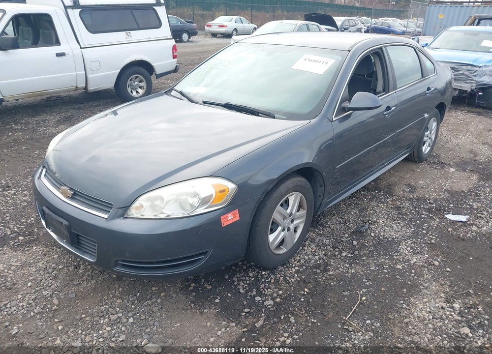 2010 CHEVROLET IMPALA LS VIN: 2G1WA5EN6A1155823