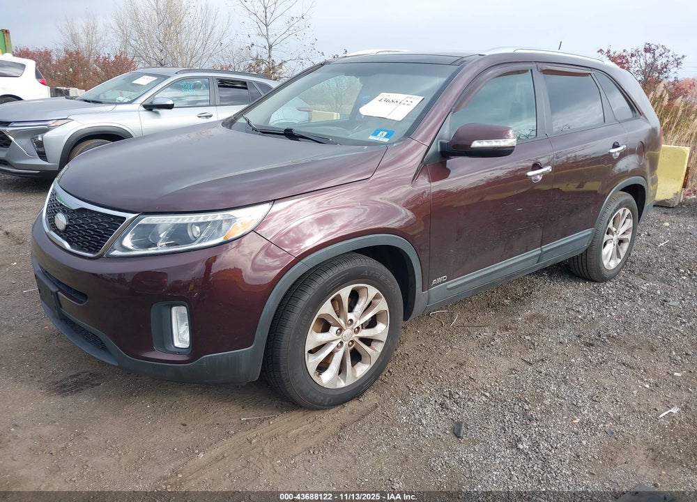 2014 KIA SORENTO EX V6 VIN: 5XYKUDA7XEG430555