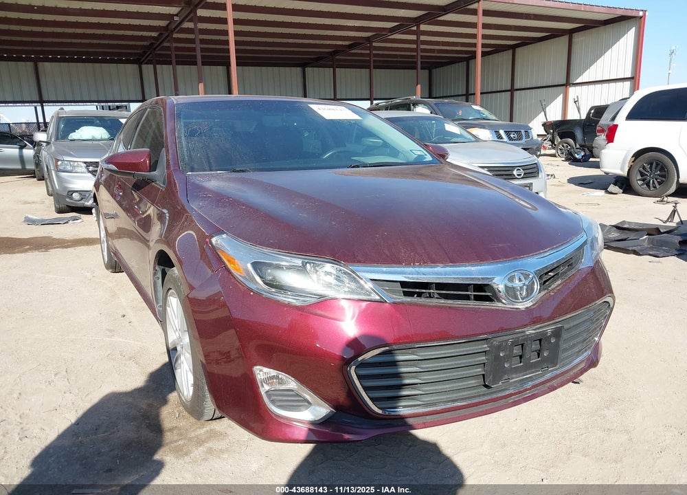 2014 TOYOTA AVALON XLE PREMIUM VIN: 4T1BK1EB5EU097081