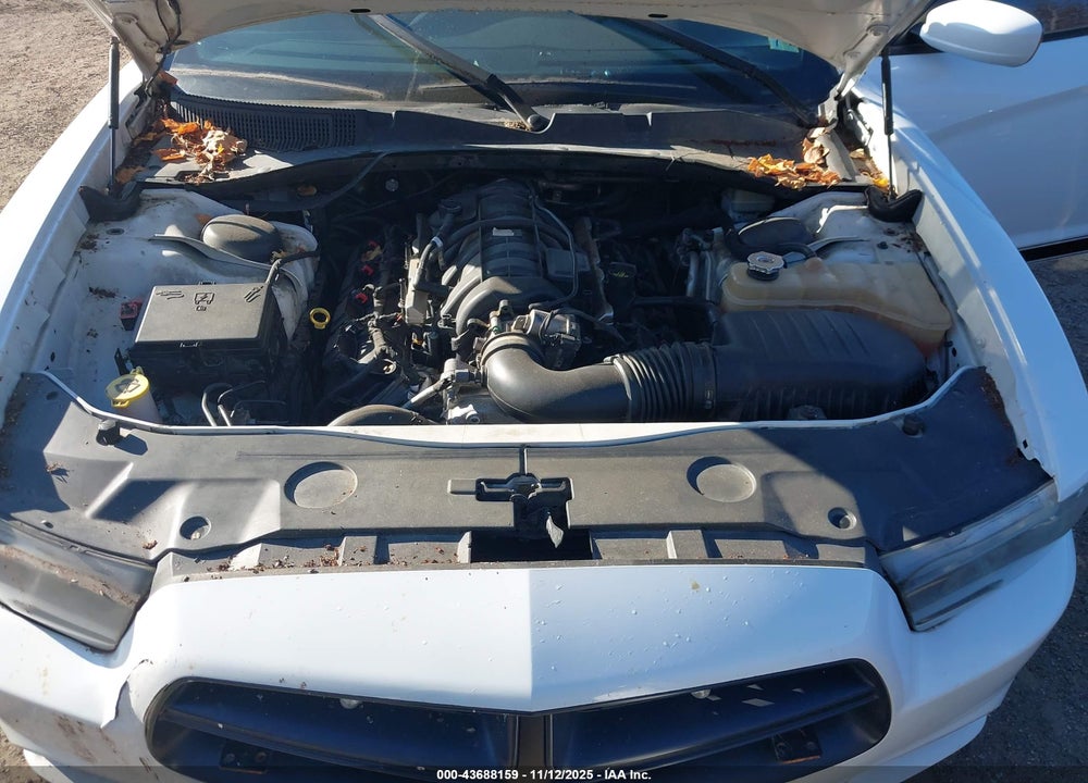 2014 DODGE CHARGER POLICE VIN: 2C3CDXAT2EH350711