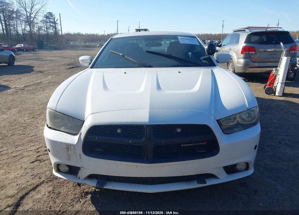 2014 DODGE CHARGER POLICE VIN: 2C3CDXAT2EH350711