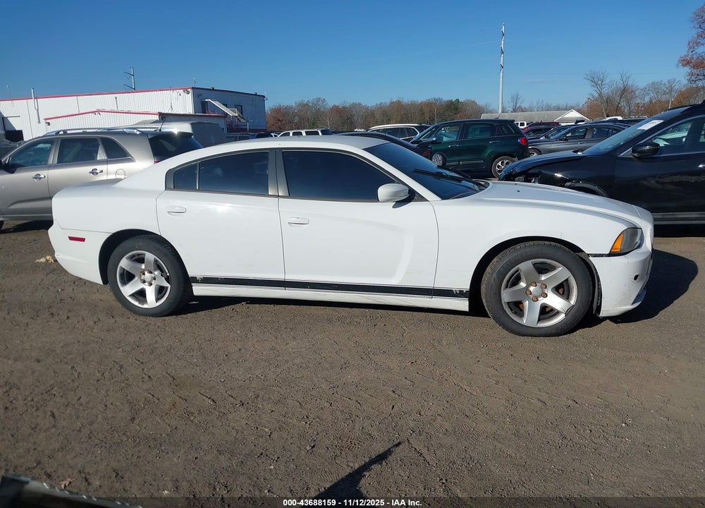2014 DODGE CHARGER POLICE VIN: 2C3CDXAT2EH350711