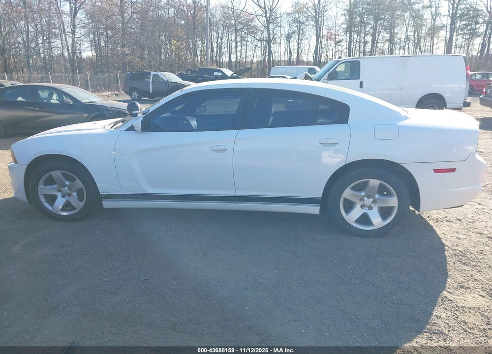 2014 DODGE CHARGER POLICE VIN: 2C3CDXAT2EH350711